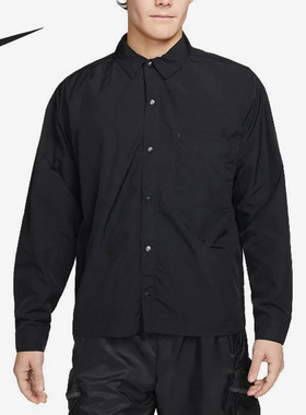 Nike/耐克正品TECH PACK男子梭织运动衬衫外套DX0206-010