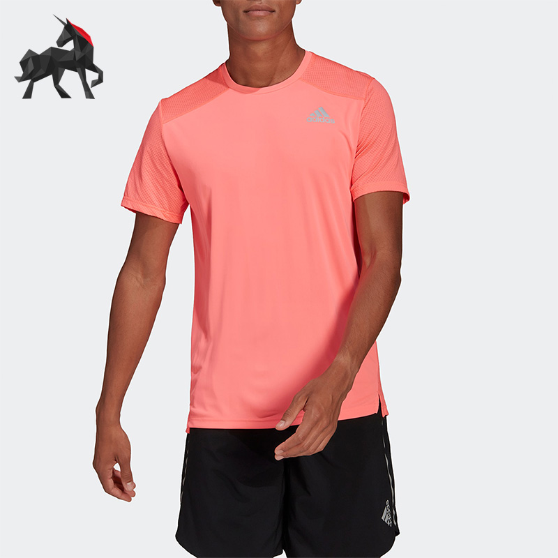 Adidas/阿迪达斯男子跑步短袖