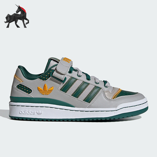 男女魔术贴板鞋 Adidas LOW 三叶草FORUM IE0475 阿迪达斯正品