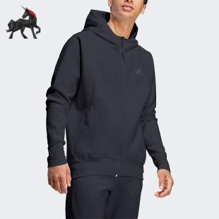 男子针织运动夹克外套IN5089 秋季 Adidas 阿迪达斯正品