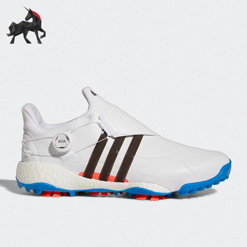 Adidas/阿迪达斯正品休闲舒适透气高尔夫男子防滑运动球鞋 GY5336