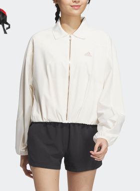 Adidas/阿迪达斯正品夏女子梭织运动休闲外套HY2827