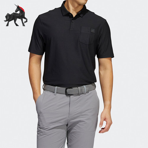 阿迪达斯男子高尔夫短袖POLO衫