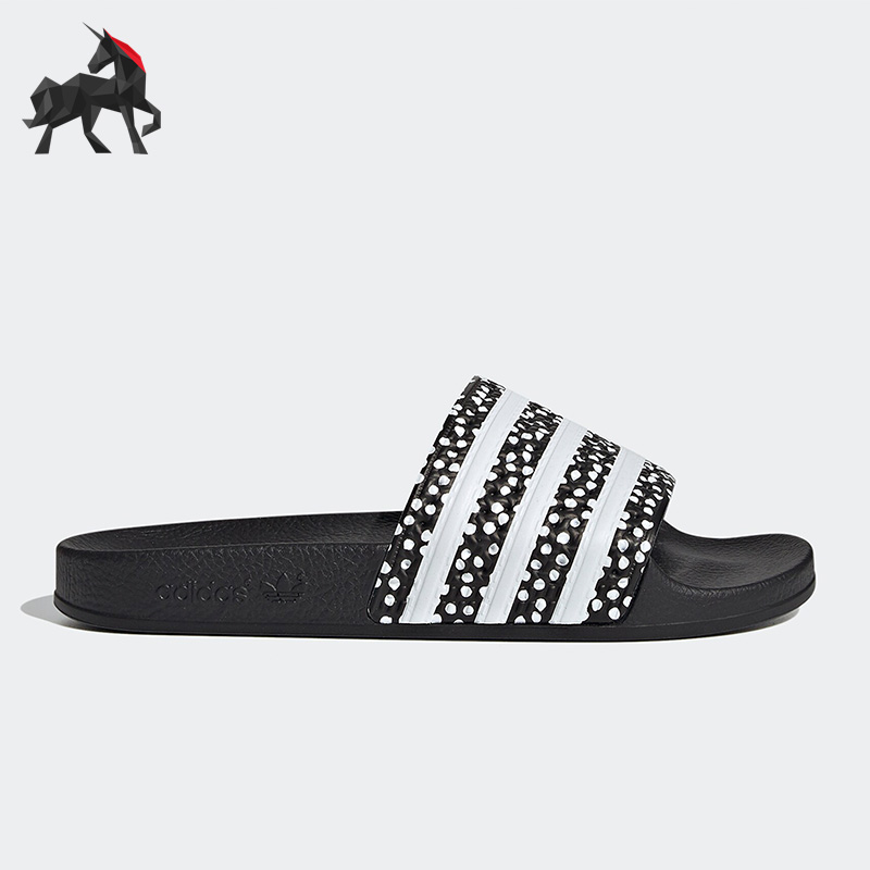 阿迪达斯男女运动拖鞋