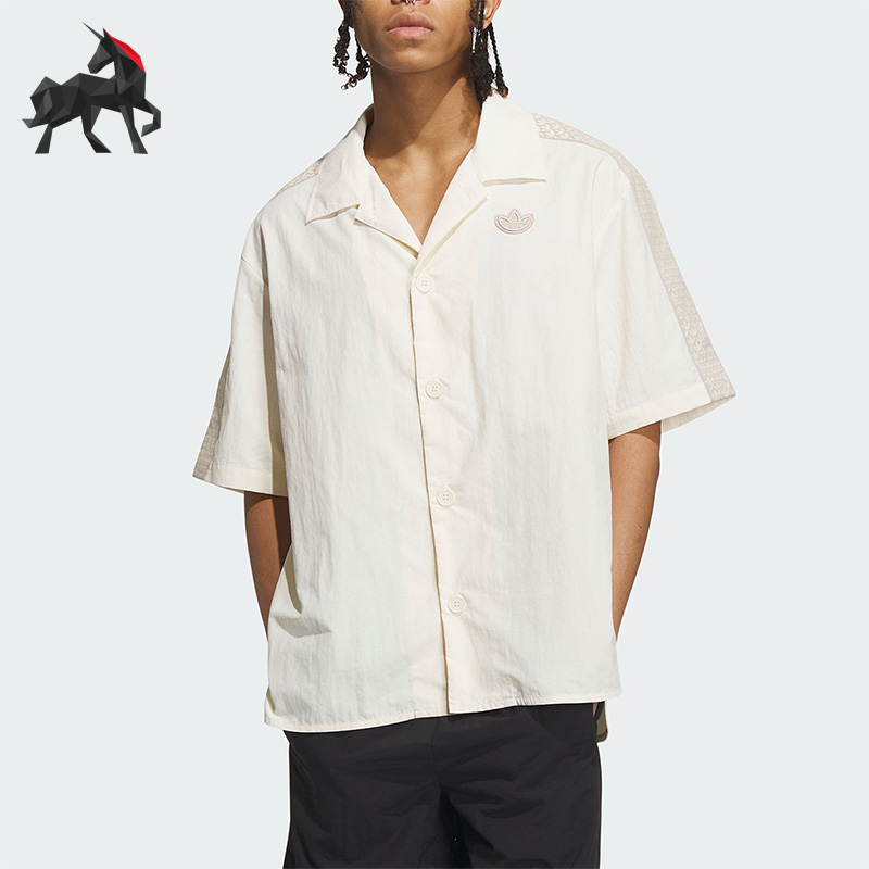 阿迪达斯三叶草新款男女运动T恤