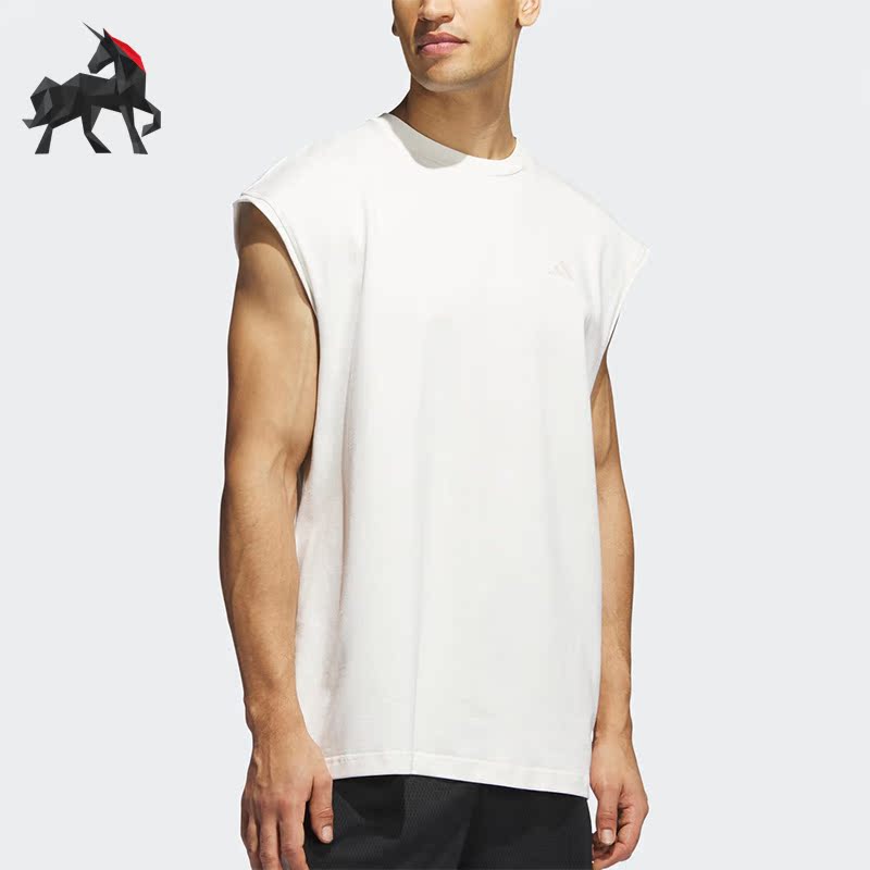 阿迪达斯正品男子运动背心