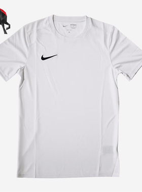 Nike/耐克正品足球运动男子训练休闲舒适圆领短袖T恤 BV6709-100