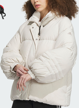 Adidas/阿迪达斯正品 A LINE DOWN J女士保暖羽绒服IL8912