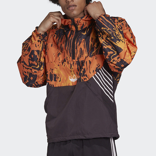 Adidas/阿迪达斯正品三叶草TLM 02 WB FLAME男运动卫衣外套GD5803