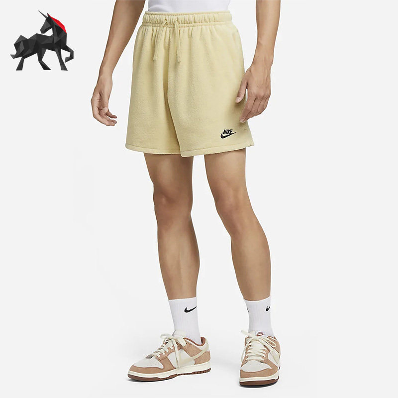 Nike/耐克正品男子运动休闲透气毛巾布短裤DX0524-783