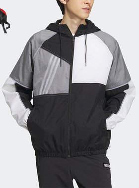 Adidas/阿迪达斯正品U VBE WB 2 男女梭织运动夹克外套IA6742