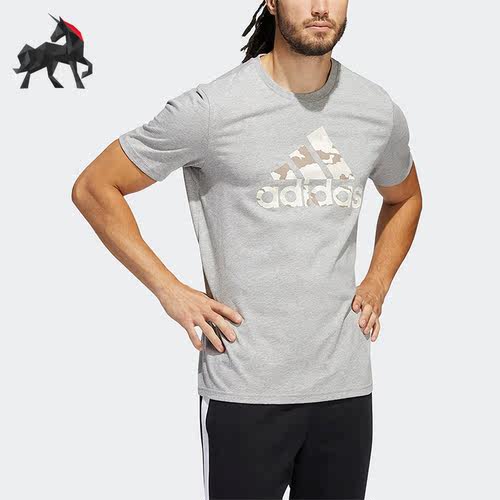 Adidas/阿迪达斯男子圆领短袖