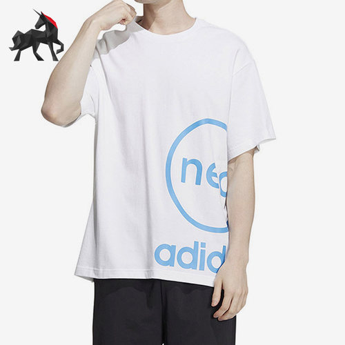 Adidas/阿迪达斯男女运动短袖