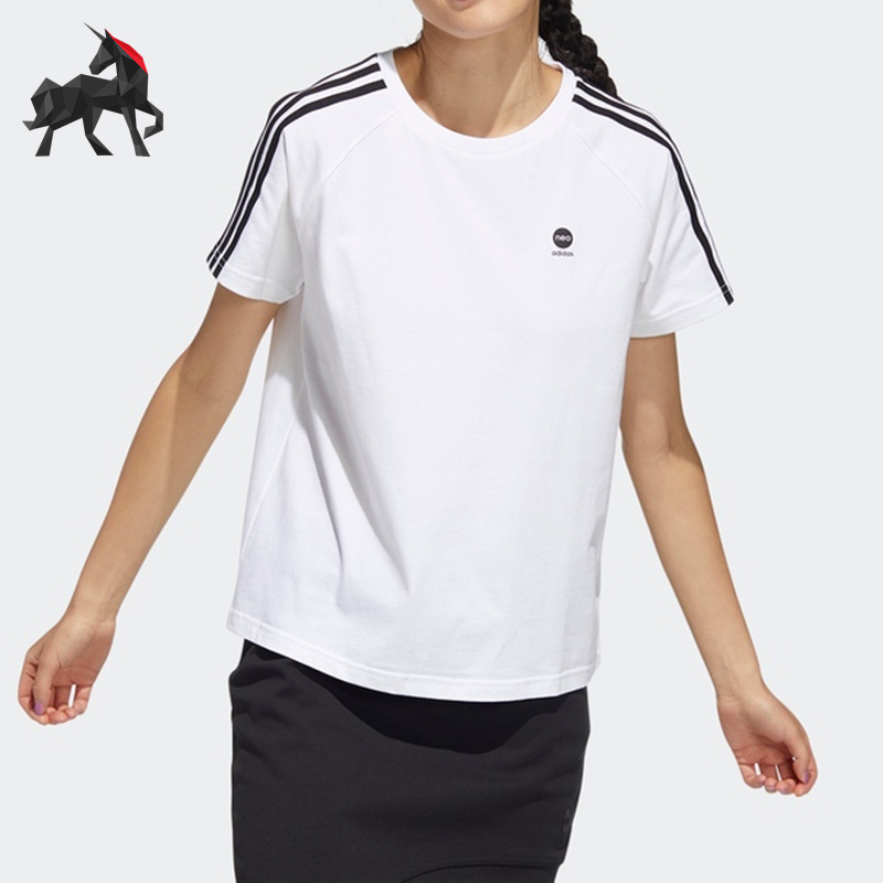 Adidas/阿迪达斯女子运动短袖