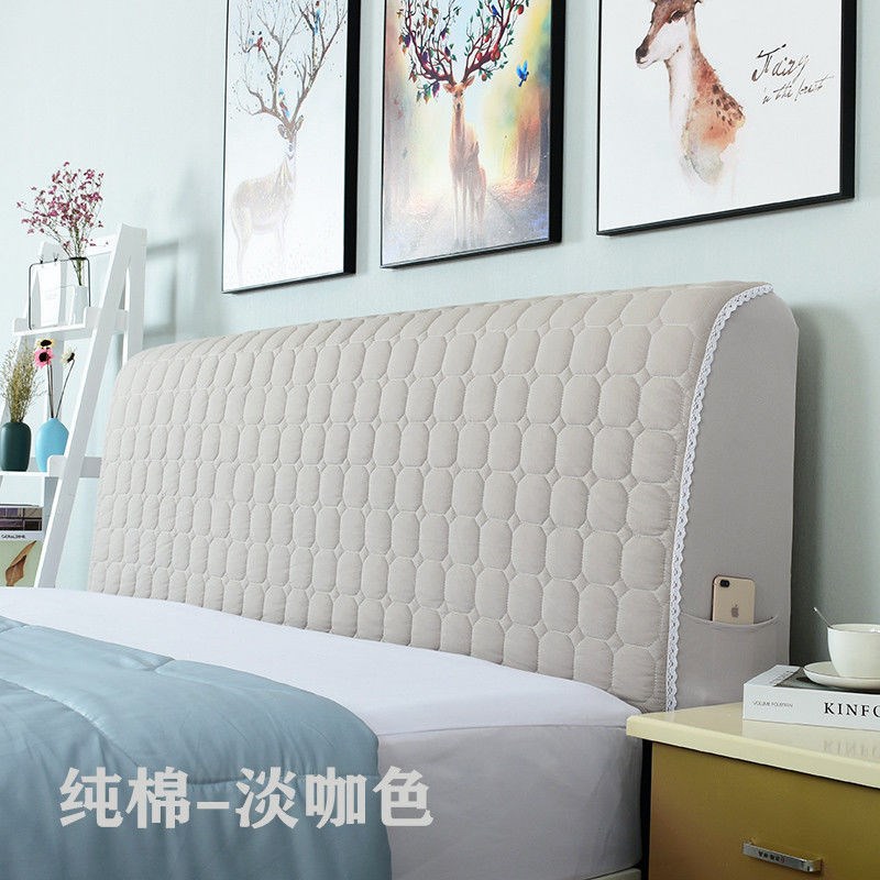 全包通用床头套简约现代欧式软包床头套罩全包靠背罩防尘保护套罩