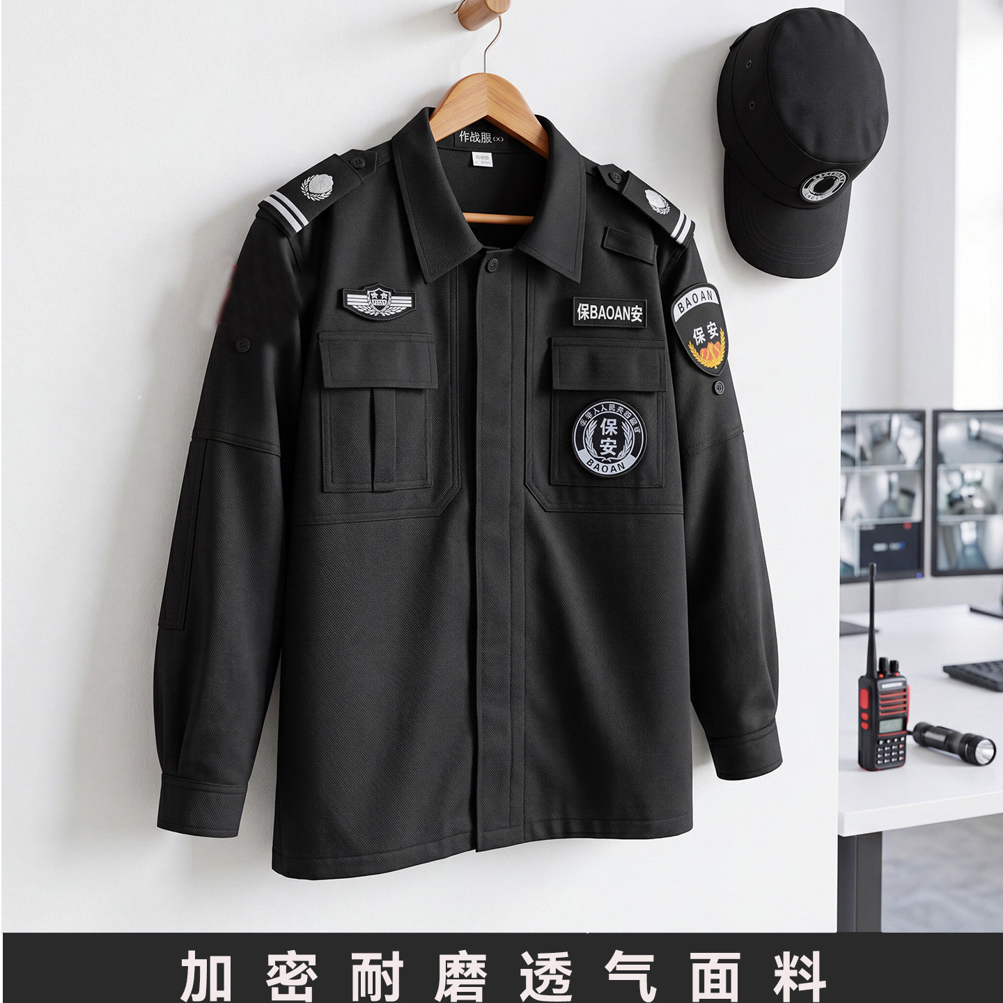 保安工作服春秋冬季服装男长袖冬季保安服夏装短训作训服春秋制服