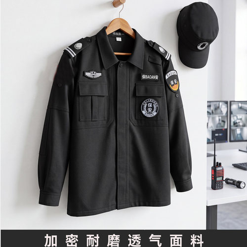 保安工作服春秋套装男特训作训服