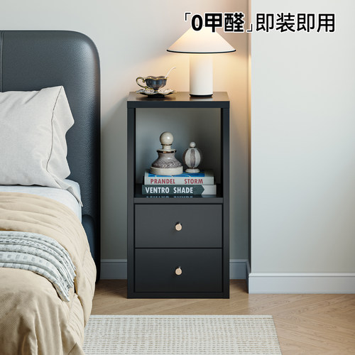 孕婴可用钢制床头柜落地收纳