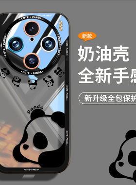 卡通镜头vivox300手机壳新款x200s透明x90硅胶全包s50promini防摔s30个性90pro趣味17熊猫x100ultra男女款s18