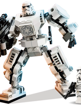 【还原经典】星球大战机甲75370冲锋队员75368达斯维德75369拼装