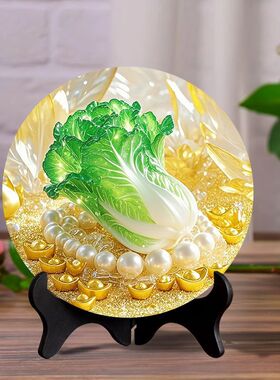 翠玉百财百财入门金玉满堂招财装饰办公室客厅玄关鞋柜酒柜摆件