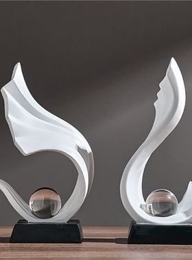 轻奢高档现代酒柜摆件电