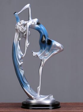 现代创意客厅卧室酒柜电视柜跳舞女孩摆件家居饰品工艺品比赛奖品