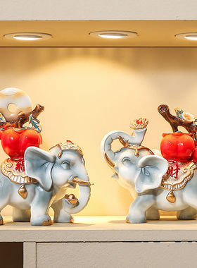 新中式软装客厅摆件装饰