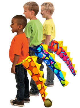 恐龙动物尾巴儿童仿真造型玩具创意趣味舞台表演道具亲子活动礼物