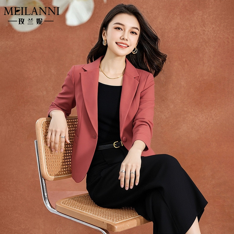 职业小西装外套女气质名媛高级感