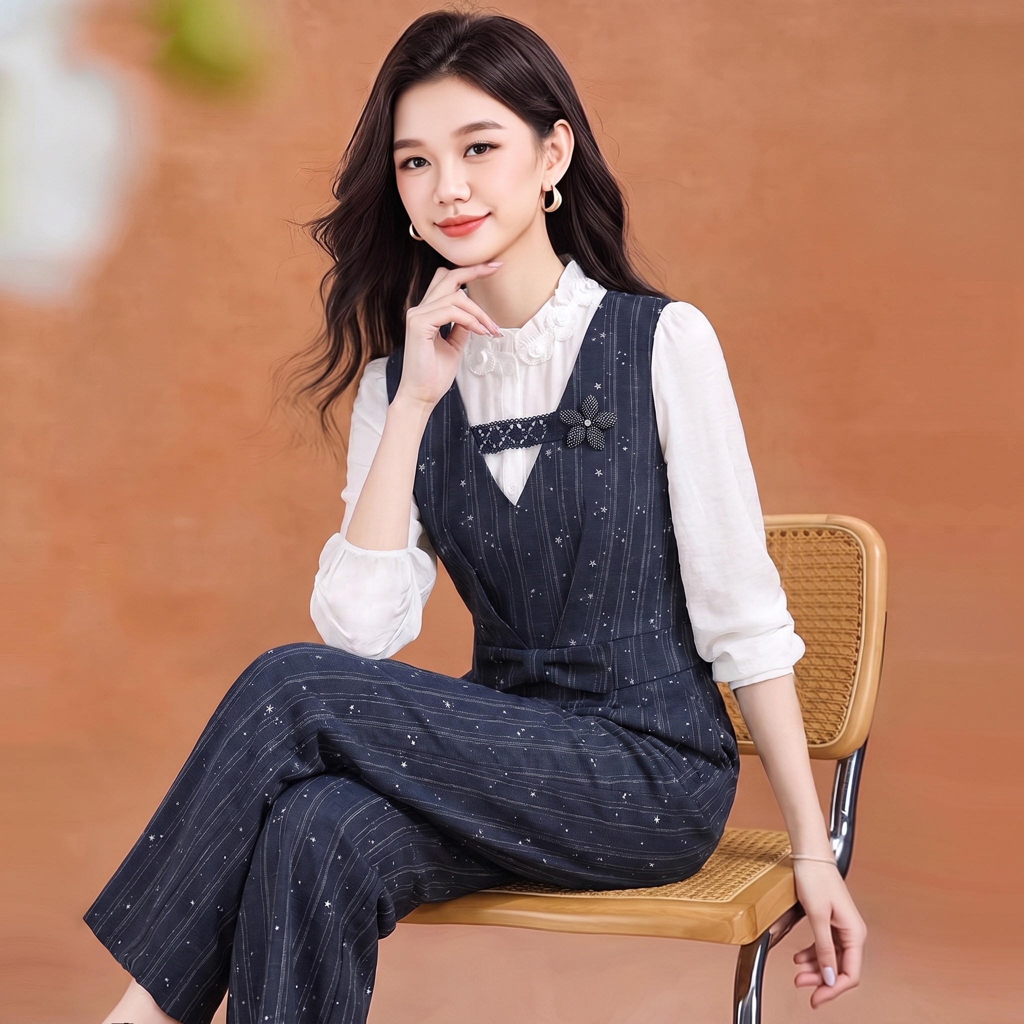 时尚气质早秋套装女装轻奢高级感