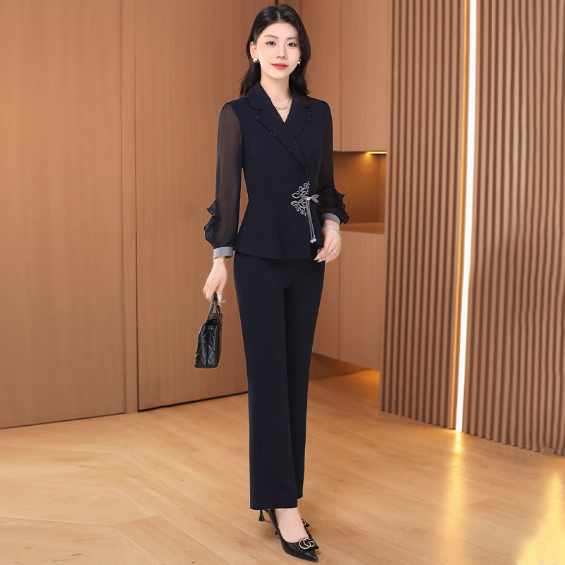 新中式国风贵夫人品牌冰丝套装女装春夏2026新款爆款高级感两件套