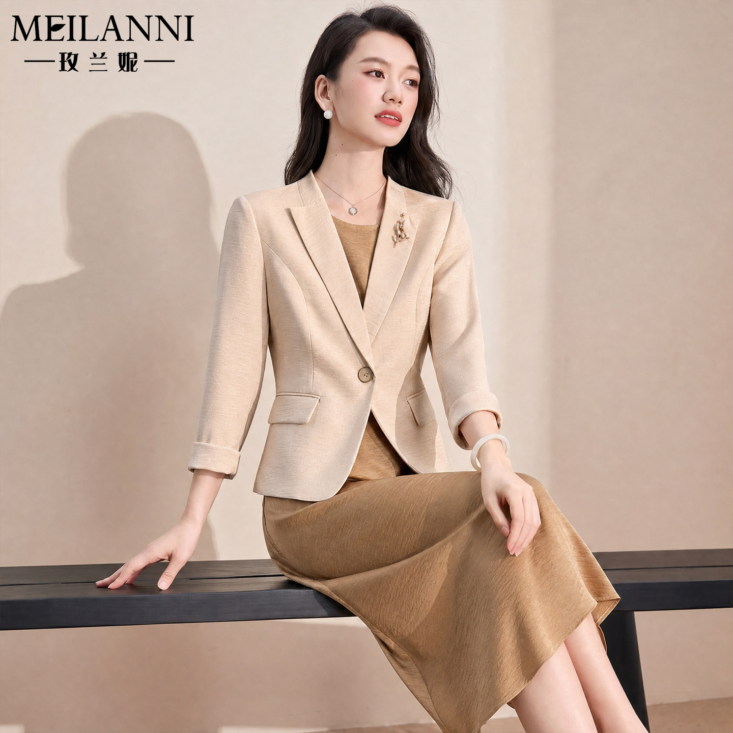喜婆婆婚宴装礼服平时可穿高贵年轻版结婚高贵妈妈高端轻奢高级感