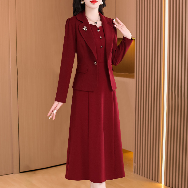喜婆婆婚宴装礼服喜庆百搭不挑人