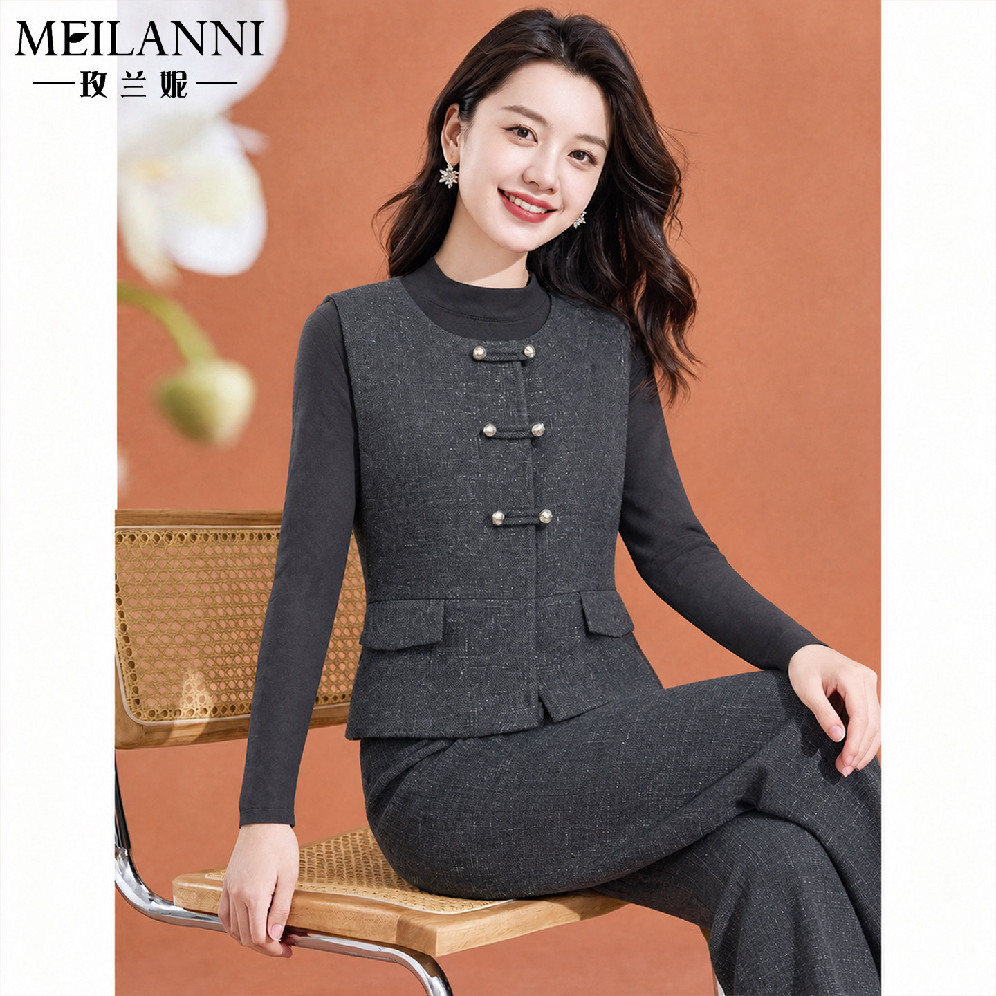 贵妇人品牌女装时尚套装今年流行