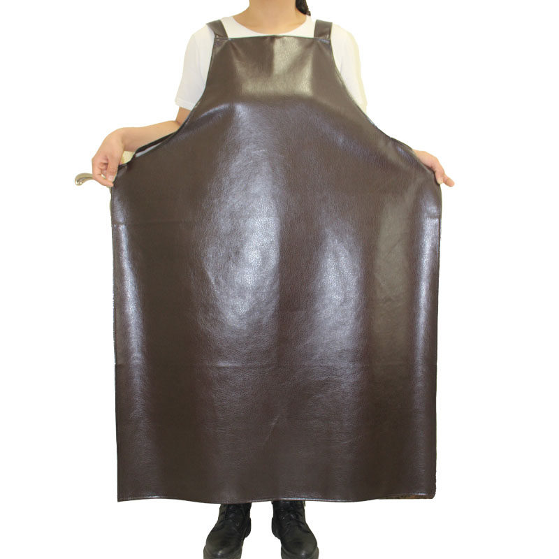 防水皮革围裙加厚围腰皮革成人加长围兜工作服男女皮革罩衣背带款,家庭/个人清洁工具,围裙,淘宝优惠券,粉丝福利购,淘宝优惠卷