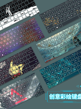 适用联想ThinkPad键盘膜E14笔记本X1 Carbon电脑X13 T14保护膜ThinkBook14+戴尔灵越15Pro 5518防尘膜14.6寸