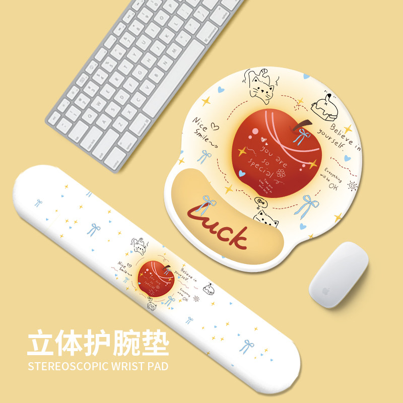 创意卡通护腕鼠标垫男女生ins手腕垫防滑办公笔记本电脑键盘手托,电脑硬件/显示器/电脑周边,鼠标垫/贴/腕垫,淘宝优惠券,粉丝福利购,淘宝优惠卷