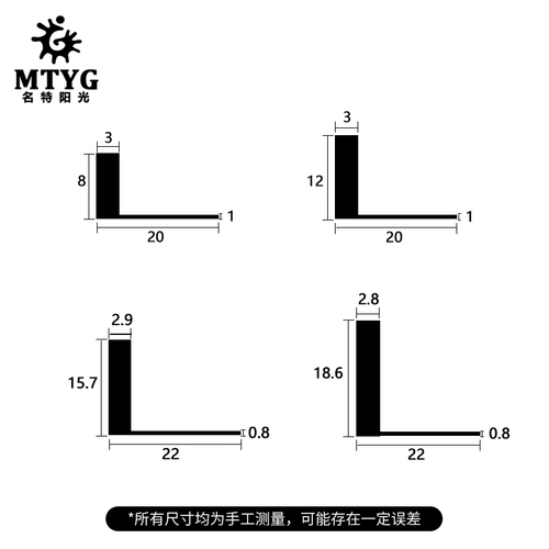 Плитка плитка быстрое алюминиевый алюминиевый алюминиевый L -образный пограничный полоса полоса -края плитка металлическая настенная настенная линия угловой ян