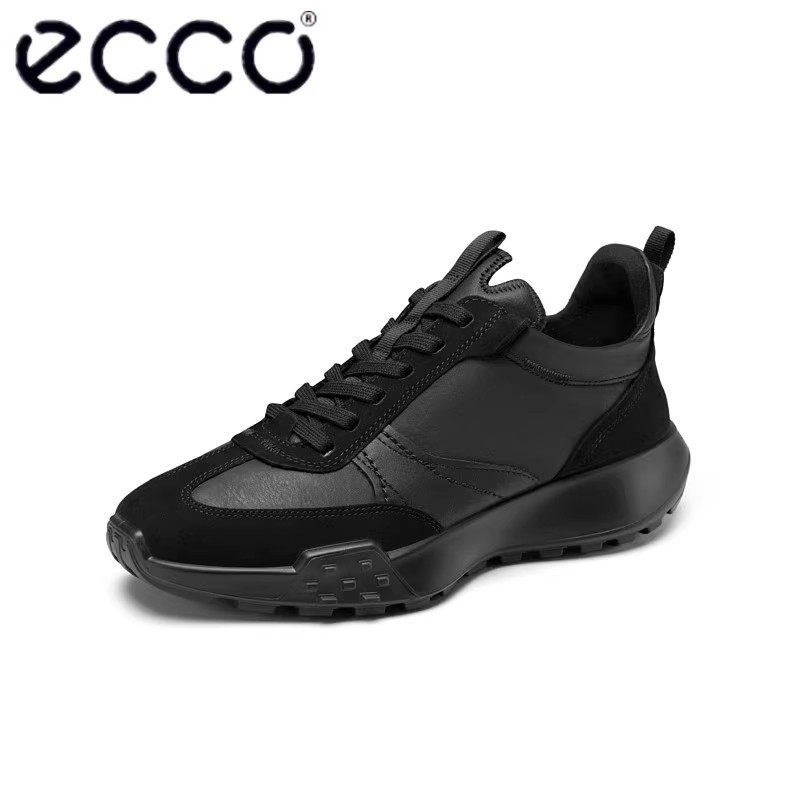 ECCO爱步百搭运动鞋男款 四季款阿甘鞋休闲华夫鞋 复古跑鞋524904怎么样,好用不?