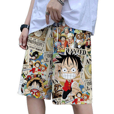 鲨老大短裤五分裤动漫周边