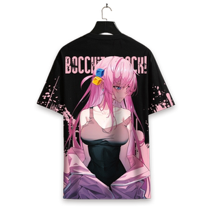 孤独摇滚动漫周边后藤一里同款短袖T恤男波奇酱cos服痛衣薄款半袖