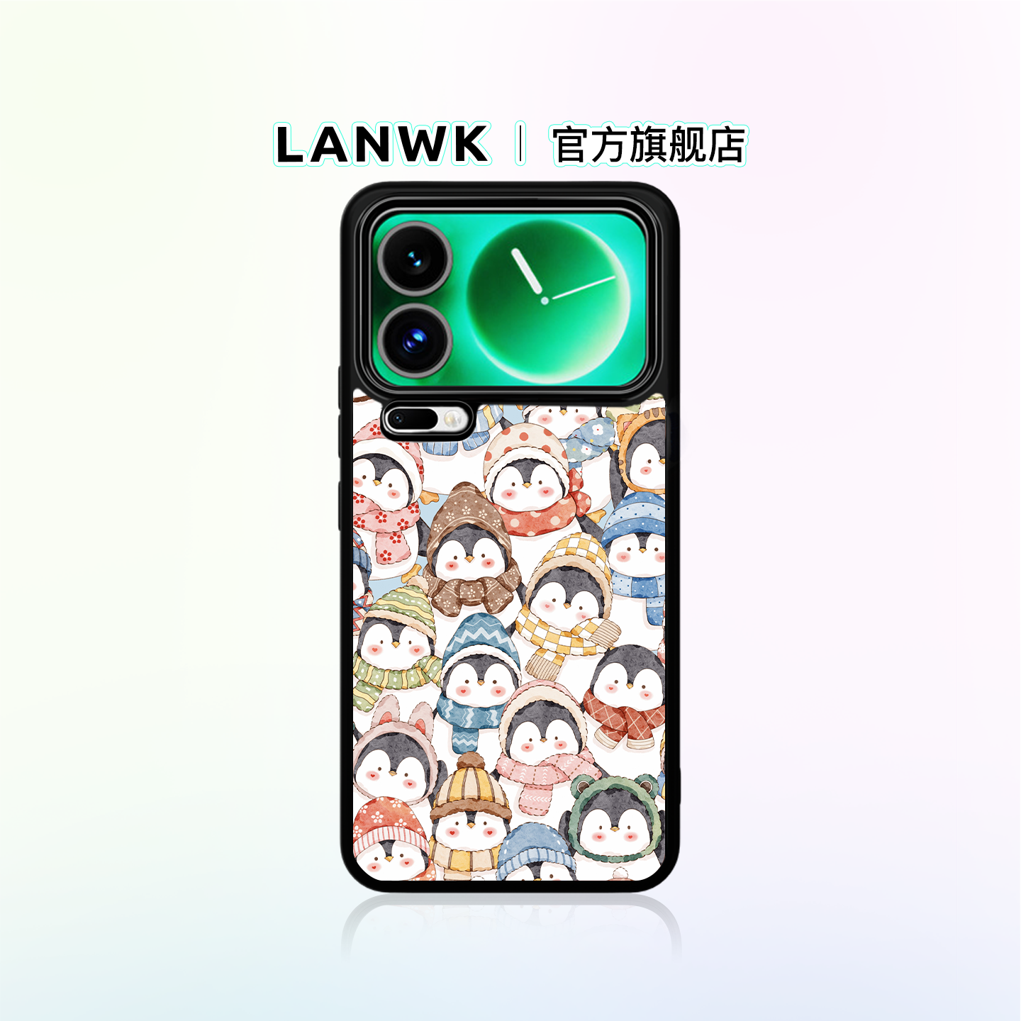 【企鹅家族】LANWK适用小米17/15/14pro新款高级手机壳红米k90/80/70ultra防摔镜头全包k60保护套可爱13pro