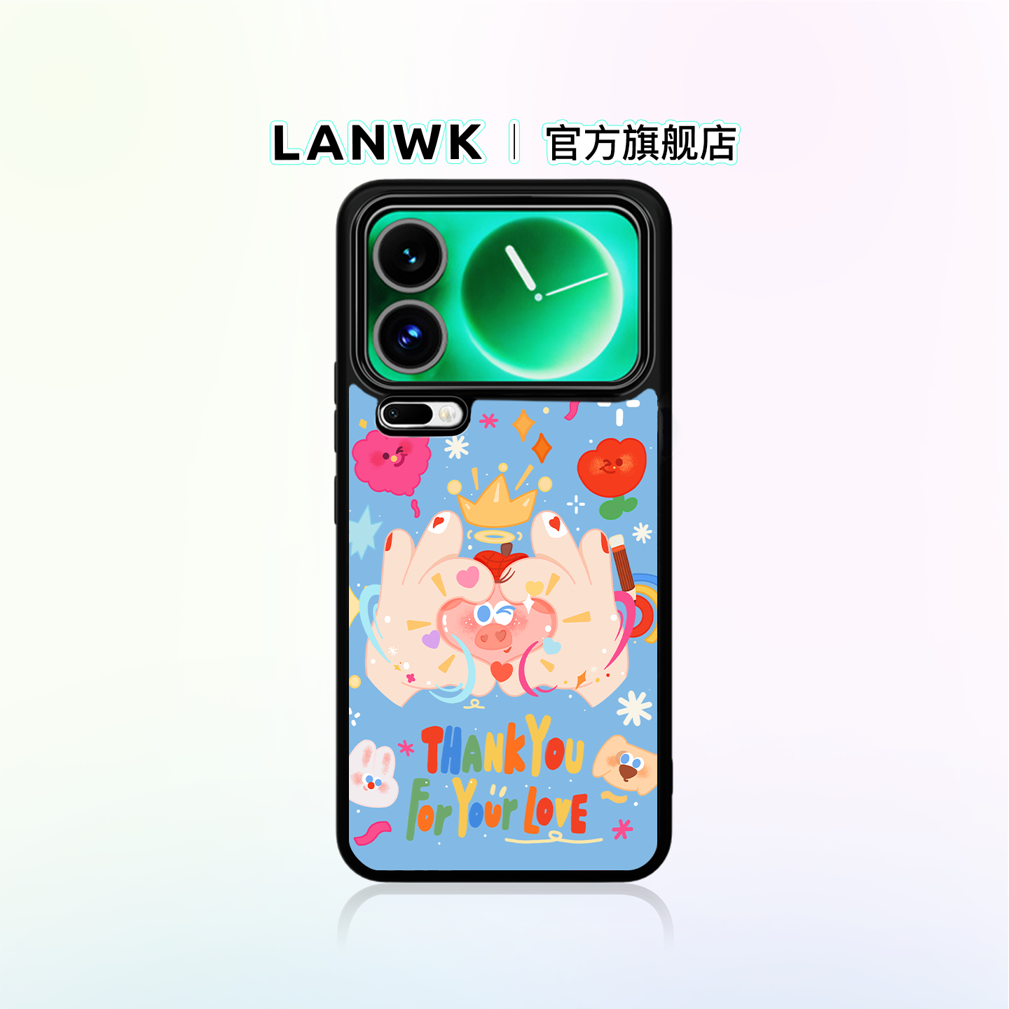 【捏脸猪猪】LANWK适用小米17/15/14pro新款高级手机壳红米k90/80/70ultra薄防摔镜头全包k60保护套可爱13pro