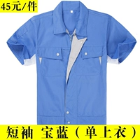 Лето с короткими рукавами Royal Blue (одиночный топ)