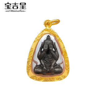 九宝铜版 火箭头必打 2519 龙婆坤 泰国佛牌正品