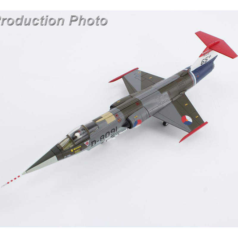 HA1074 F104战斗机 F-104G D-8091荷兰空军65周年1978年 合金模型