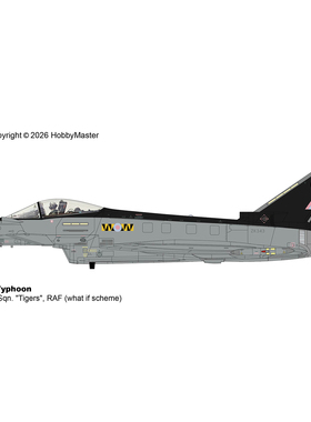 7月 HA6632 英国台风战斗机 ZK343 第74中队