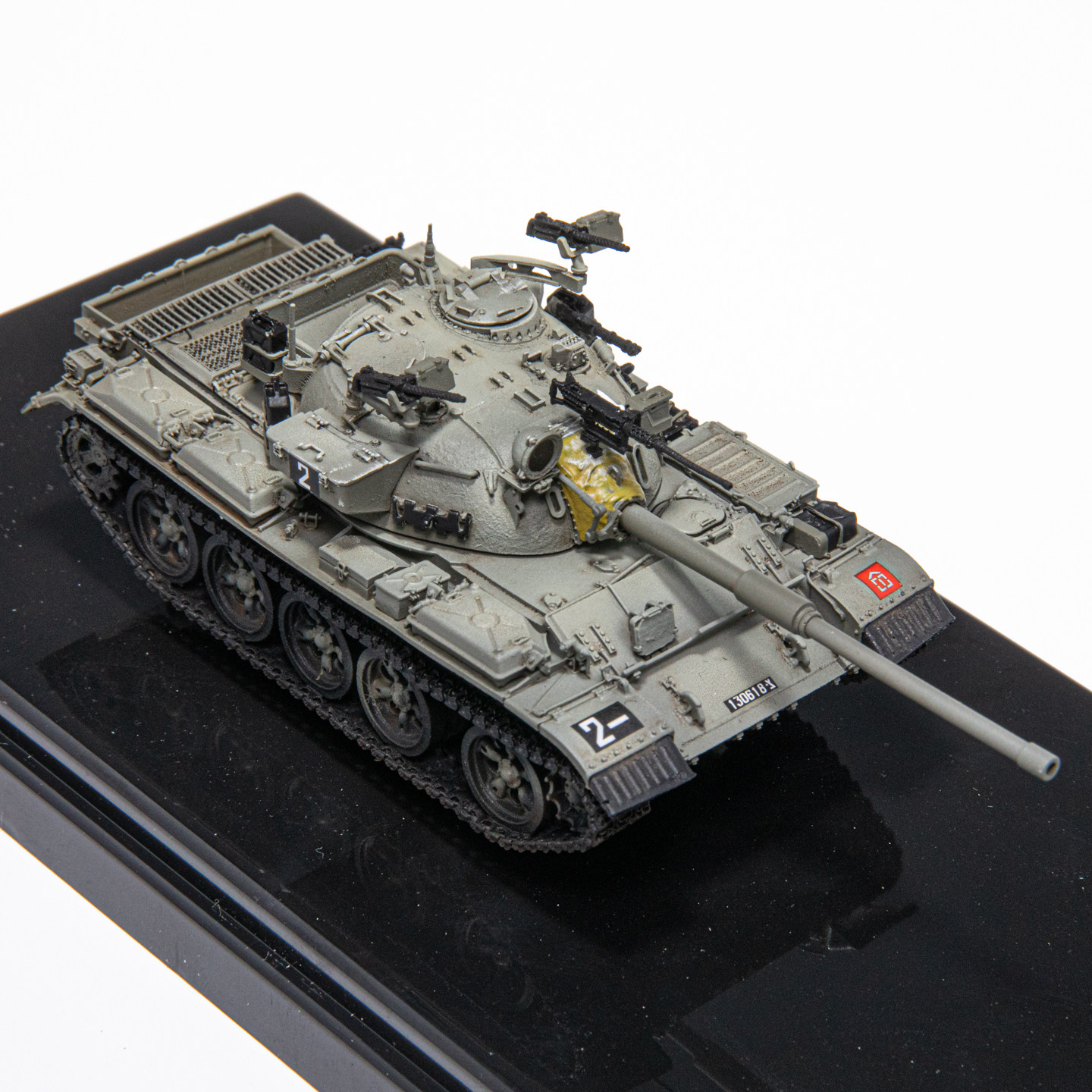 5M 72109A 以色列 TIRAN蒂朗5中型坦克 T55 炮塔可转树脂成品模型