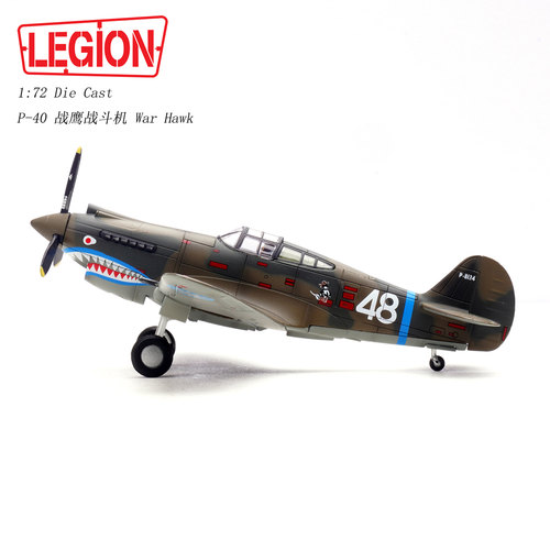 LEGIONP40战斗机合金模型